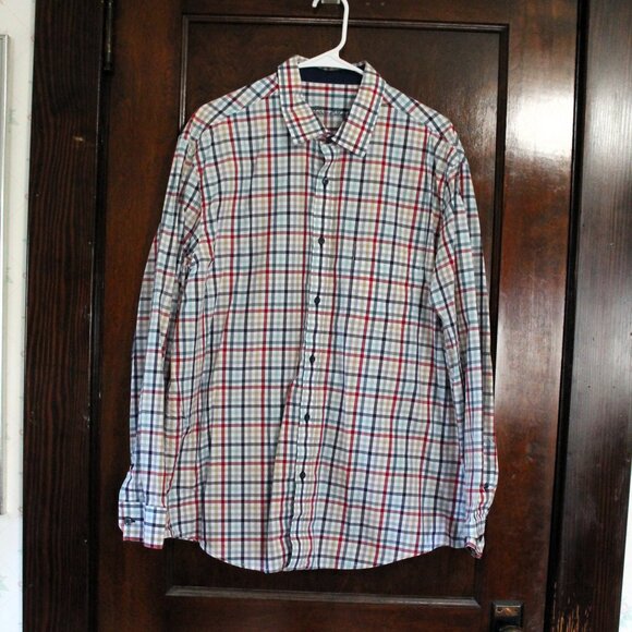 Tasso Elba Dress Shirt, XL 17-17.5 - Picture 1 of 6
